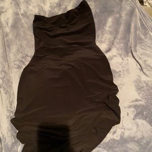 Black tube dress